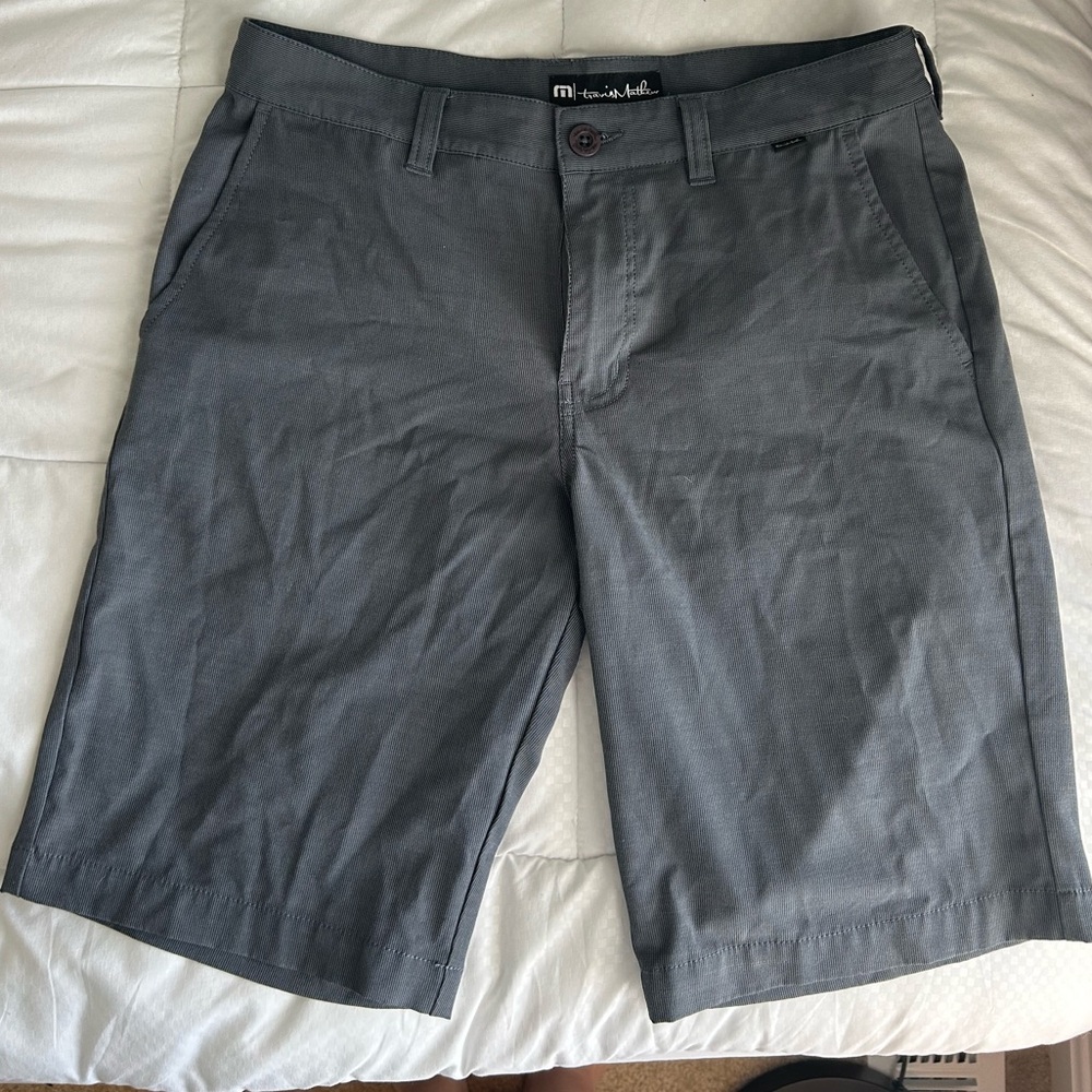 Travis Mathew Grey Golf Shorts